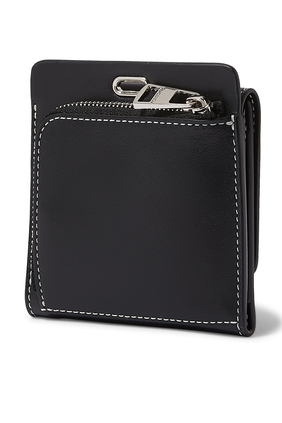 Trifold Wallet With Strap